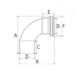 Curva Curta Para Esgoto Silentium Amanco 50mm - 10ffd165-8c6a-4255-af1d-49f7c60d8430