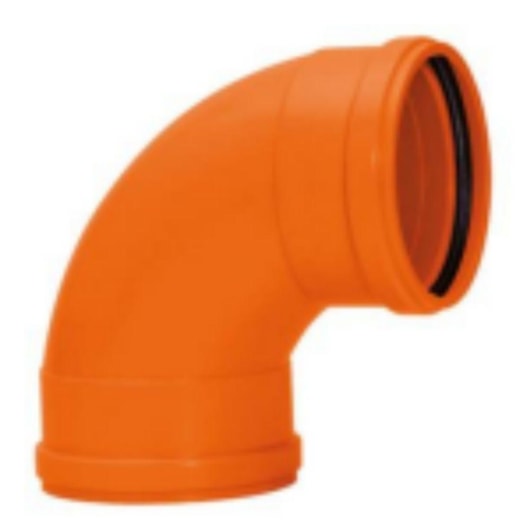 Curva Curta Silentium Dn100 Amanco - Imagem principal - 7fa1f99d-1fd8-4969-aa93-8e7b4c4cb25a
