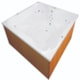 Deck De Madeira Para Spa Flower Spacril Ouro Fino - f8f9242c-6e1f-4a6f-ba2e-5a530da50d97