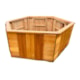 Deck Em Madeira - Spa Flora Sextavada Ouro Fino - 9baf9371-f12a-4448-9f56-52d9e2f7f908
