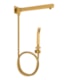 Desviador De Chuveiro Quadrado Flexível Com Braço Rb326q Gold Matte Rubinettos 2m - f4e072ac-eee9-4f3f-8cf9-29f12a3ee67b