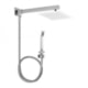 Desviador De Chuveiro Quadrado Flexível Rb326q Cromado Rubinettos 2m - 65635dcc-7970-4a57-8f4b-00680c9581fa