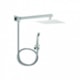 Desviador Para Chuveiro Com Braço Flexível 2M E Ducha Manual Com Suporte E Válvula Kr140c cromado Kromma - 45e761ef-0c48-4748-a277-20a50f8fd134