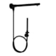 Desviador Para Chuveiro Com Braço Redondo Flexível 2M E Ducha Manual  Kr145 Black Matte Kromma - 0b57eeb8-64df-4c29-983b-f7563361cea0