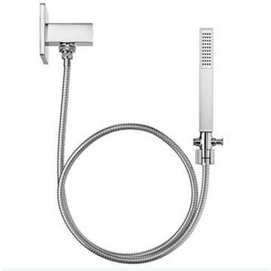 Desviador Para Chuveiro Square Cromada Docol - Imagem principal - 5679b9ad-7d2d-4639-b7e6-423b8a46f029