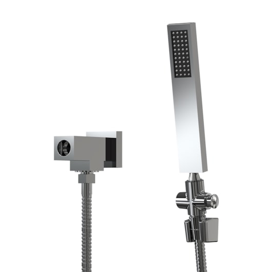 Desviador Quadrado Com Ducha Flexível 2985 Cromado 180Cm Fani Metais - Imagem principal - af34be7d-6537-4009-9c4c-0c70133d61bf