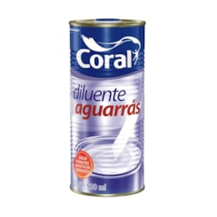 Diluente Aguarrás Incolor Coral 900ml