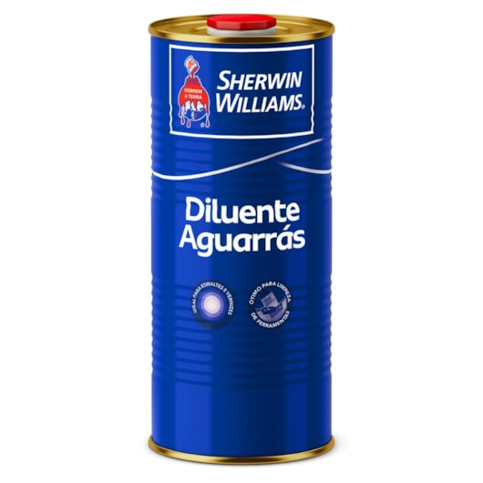 Diluente Aguarrás Sherwin Williams 0,9L - Imagem principal - a503d0cd-0d9b-4542-ae97-bb768a08b97f