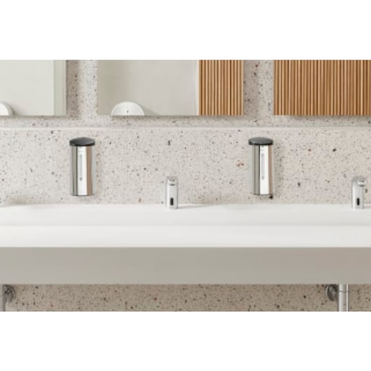 Dispense Elétrico Para Sabonete Liquido Public Inox Roca - Imagem principal - 6cdb02dc-7518-4ac5-b5af-413e56eac004