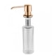 Dispenser de Sabão Embutido Rose Gold 300ml - 501c06a5-2277-47bc-a07e-10d7c6d96b8c