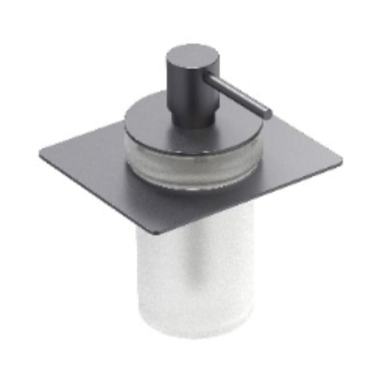 Dispenser De Sabão Para Canal Black Matte Lexxa - Imagem principal - 2383d5eb-bd51-489e-862e-af0733f36b4f