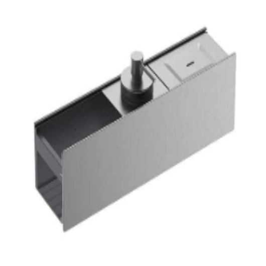 Dispenser De Sabão Para Canal Grafite Lexxa - Imagem principal - 73d24a23-2dd8-4832-b8a3-fe73c2af0787