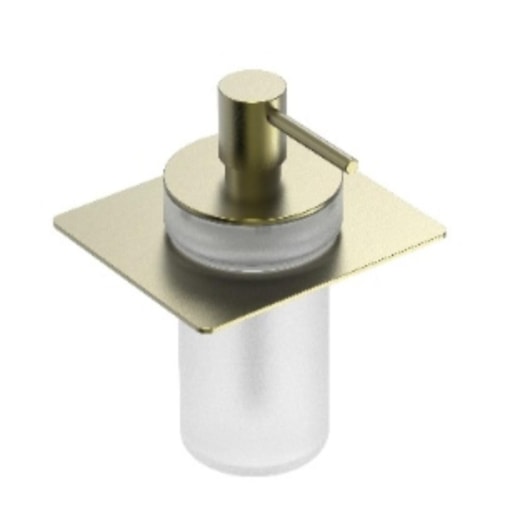 Dispenser De Sabão Para Canal Ouro Escovado Lexxa - Imagem principal - 6801d9a6-c569-4f5f-aafd-925f0c044395