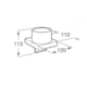 Dispenser Para Sabonete Líquido Brushed Titanium Black Roca - 5bcf2523-26ba-47cd-99a3-0b063444fc60