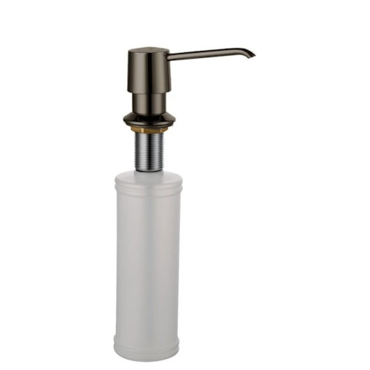 Dosador De Detergente Liquido Ônix Matte Rubinettos - Imagem principal - d71e5f27-ccc7-421b-b63c-2ea51ab6e41e