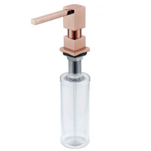 Dosador De Detergente Líquido Primaccore Rose Gold Debacco - Imagem principal - dd9bd145-d9e1-429d-9374-bd1078f76ad5