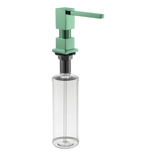 Dosador De Detergente Líquido Quadrado 837 Absinto Matte Rubinettos - Imagem principal - a8c775d3-aad0-446a-8d99-ec3bedd951db