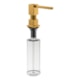 Dosador De Detergente Líquido Quadrado 837 Gold Matte Rubinettos - b7fbfd45-fb55-4dd3-bb36-1648f6e57950