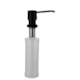 Dosador De Detergente Líquido Redondo 835 Black Matte Rubinettos - 2c8a1aa7-c938-4860-a19f-967f61093bed