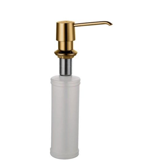 Dosador De Detergente Líquido Redondo 835 Champagne Matte Rubinettos - Imagem principal - 725e82a4-1778-4a23-af32-9f8d277df677