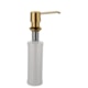 Dosador De Detergente Líquido Redondo 835 Champagne Matte Rubinettos - 72c11f0c-0fd9-4e42-b2cd-60e6418acd5d