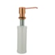 Dosador De Detergente Líquido Redondo 835 Rose Gold Matte Rubinettos - eecb12bc-67ce-4a5f-a4e7-ef14effff905