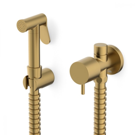 Ducah Higienica Com Derivação Basic Gold Mate Celite - Imagem principal - 6e249c22-5171-46b4-b286-696e631ab654