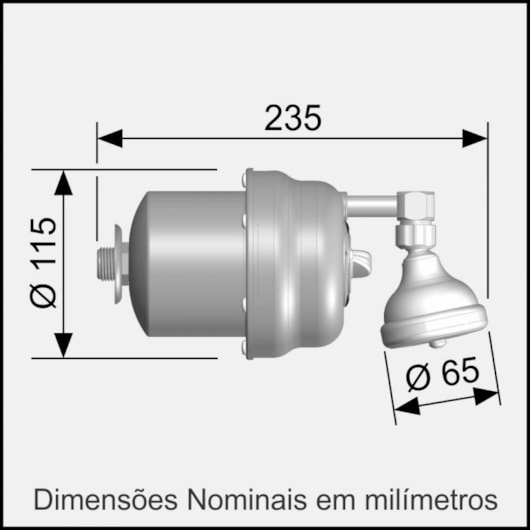 Ducha 5 Temperaturas Compacta Cromada Cardal 220v Aq069 - Imagem principal - 72ad1be3-4a90-4445-baf2-268921698b85
