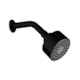 Ducha Articulada Abs 8cm Kr236 Black Matte Kromma - 0d697820-3408-4220-9263-9e7457f26f98