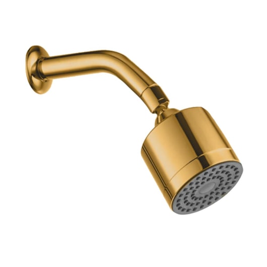 Ducha Articulada Com Braço De Parede Abs 4075d Gold Matte Rubinettos - Imagem principal - 6711e422-0159-4c99-8aa5-60e9120929a7