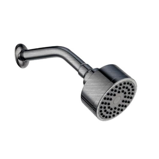 Ducha Articulada Em Abs Com Bojo Kr236 Aço Escovado Kromma 8cm - Imagem principal - 50e94847-ef3f-47be-94f5-12e36bf18f23