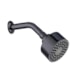 Ducha Articulada Em Abs Com Bojo Kr236 Titânio Escovado Kromma 8cm - e9e304de-129c-4c5a-b36e-f756f22c8d61