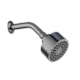 Ducha Articulada Em Abs Redonda De Parede Com Braço 15cm Kr236c Aço Escovado Kromma 8cm - 2d7ce172-6a26-47b3-bb1d-e430c1104774