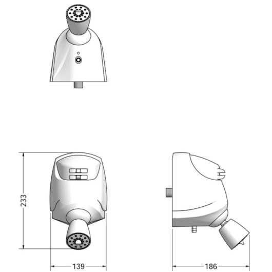 Ducha Com 4 Temperaturas Jet 6800w 220v Branco Lorenzetti - Imagem principal - 2bfebc4d-7666-48c9-a995-067547c75a2a