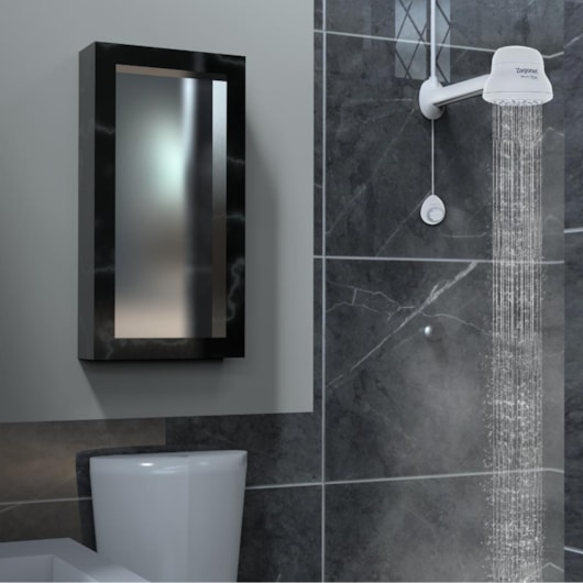 Ducha De Banho Master Eletrônica Branco Blindada Zagonel 5500W 127V - Imagem principal - 90c9854b-48a8-46a4-8df4-09c1cc5cc37d