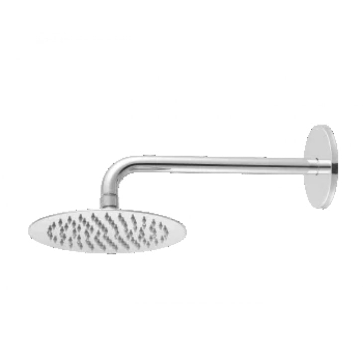 Ducha De Parede Verve 64 Com Cano Cromado Meber 30cm