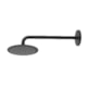 Ducha De Parede Verve 64 Com Cano De 40cm Preto Matte Meber - bc3fd6ad-615d-4927-b14f-f92e3cc78a6c