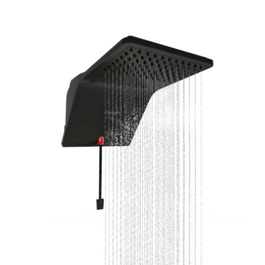 Ducha Elétrica Ducali Black Zagonel 6800W 220V - Imagem principal - 1e6c9646-6f81-49e1-8f4f-0db0993fba30