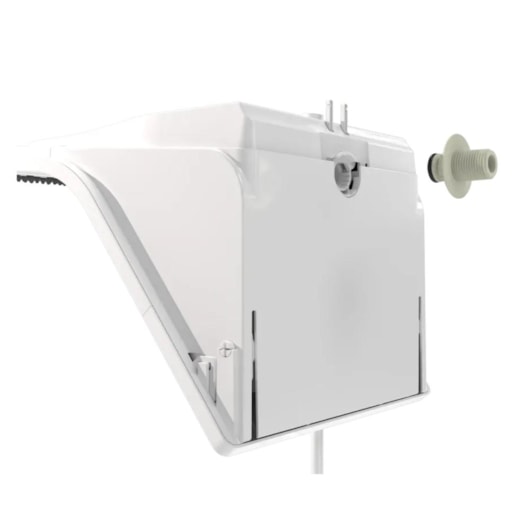 Ducha Eletrônica Ducali Premium Branco Zagonel 5500W 127V - Imagem principal - 954656ce-6cac-4185-bc68-d21d28de62d5