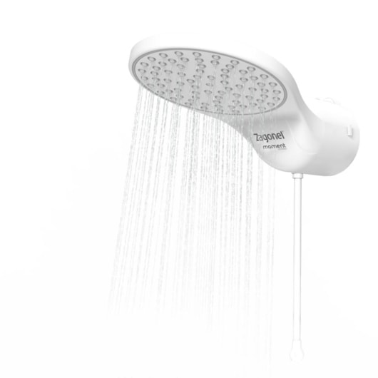 Ducha Eletrônica Moment Branco Zagonel 5500W 127V - Imagem principal - a2df4a1a-90f3-4124-9266-6488c28d7950