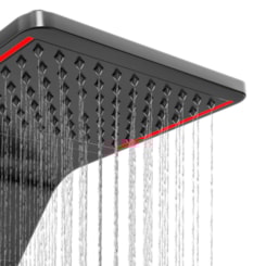 Ducha Eletrônica Premium Ducali Black Zagonel 5500W 127V