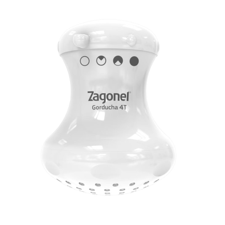 Ducha Gorducha 4 Temperaturas Branco Zagonel 5700W 220V