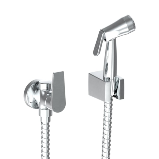 Ducha Higiência Com Derivação Nova Loft Cromado Fabrimar DN15 - Imagem principal - 148f6250-a970-41e6-bbef-22e2c3c56407