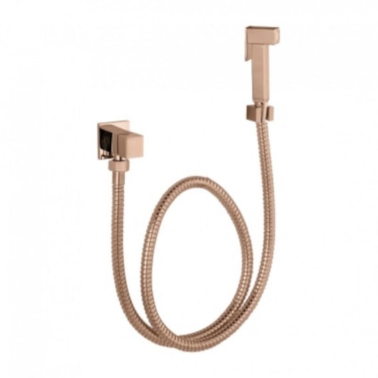 Ducha Higiência Flexível Quente E Fria Rb89500 Rose Gold Rubinettos - Imagem principal - d235093a-1a36-410e-94f3-33b3e25bed1c
