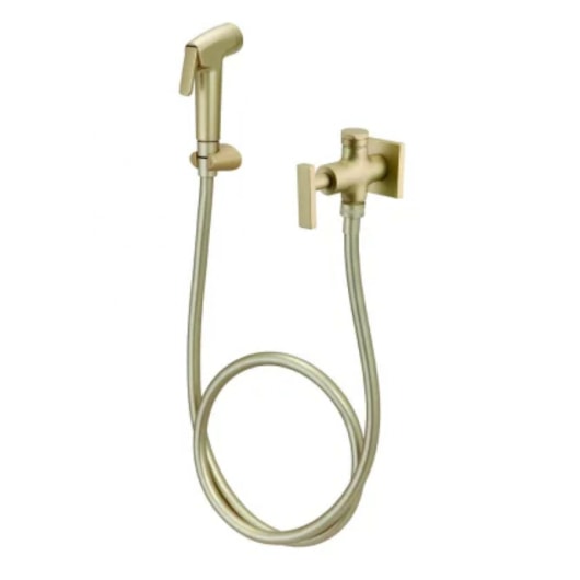 Ducha Higiênica 1860 35 Com Derivação Dourado Matte Meber - Imagem principal - 6d9ad21e-27b7-407b-9977-b855e5a56117