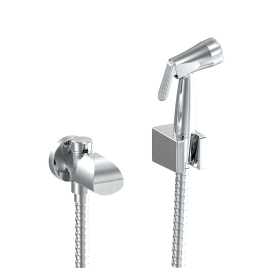 Ducha Higiênica Acqua Jet Nova Ella Cromado Fabrimar DN15 - Imagem principal - fa044b3b-3d91-4e19-8560-e180deb3228a