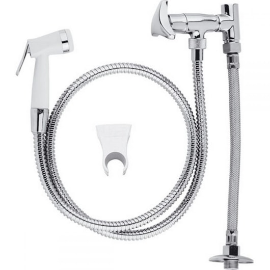 Ducha Higiênica Acqua Jet Para Caixa Acoplada Aquarius Cromado Fabrimar - Imagem principal - 4e545179-4953-4cb2-b435-b5e2f23fdd38