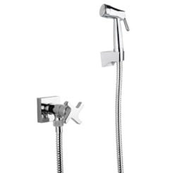 Ducha Higiênica Acqua Jet Zeta Cerâmico Cromado Fabrimar