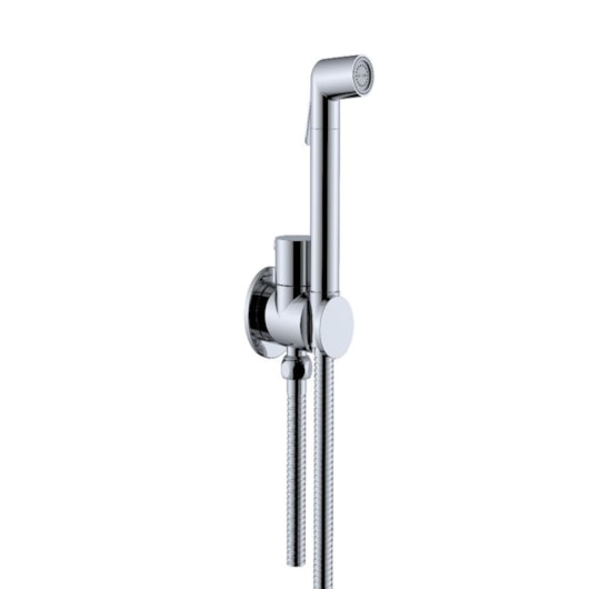 Ducha Higiênica Água Fria Com Suporte E Gatilho Cromado Lexxa - Imagem principal - 1ae6dcc0-5de8-4cc1-942f-d5b6bebe2f66