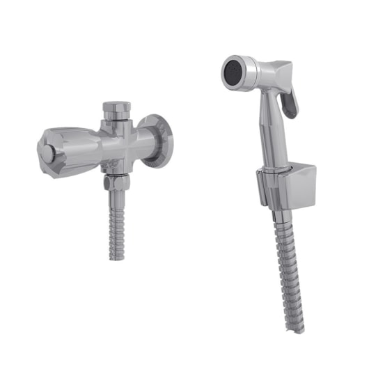 Ducha Higiênica C/ Derivação Gatilho Metal Flex 1/2